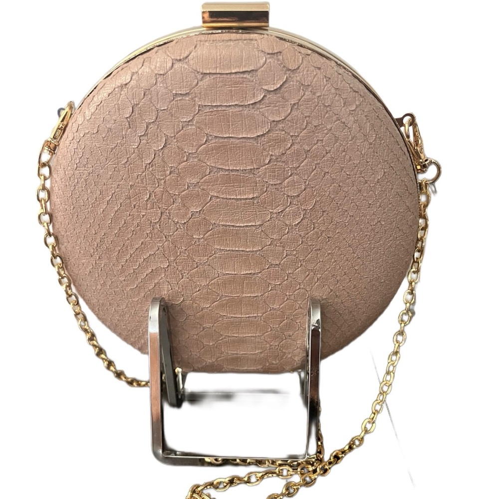 Pink circle crossbody